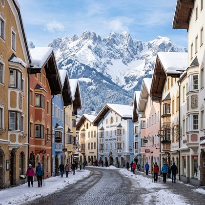 Kitzbühel in winter